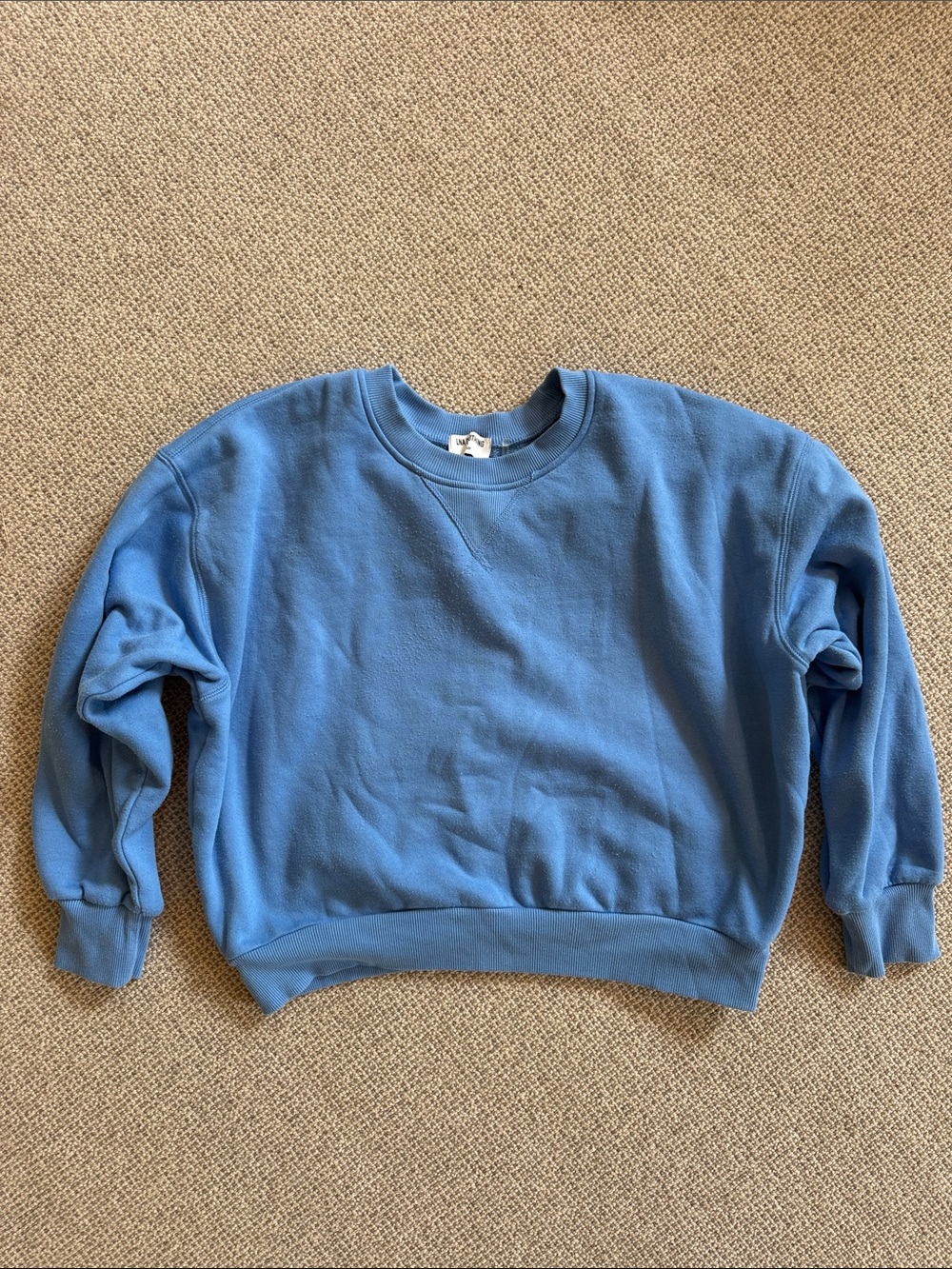LNA Sweatshirt in periwinkle - size M
